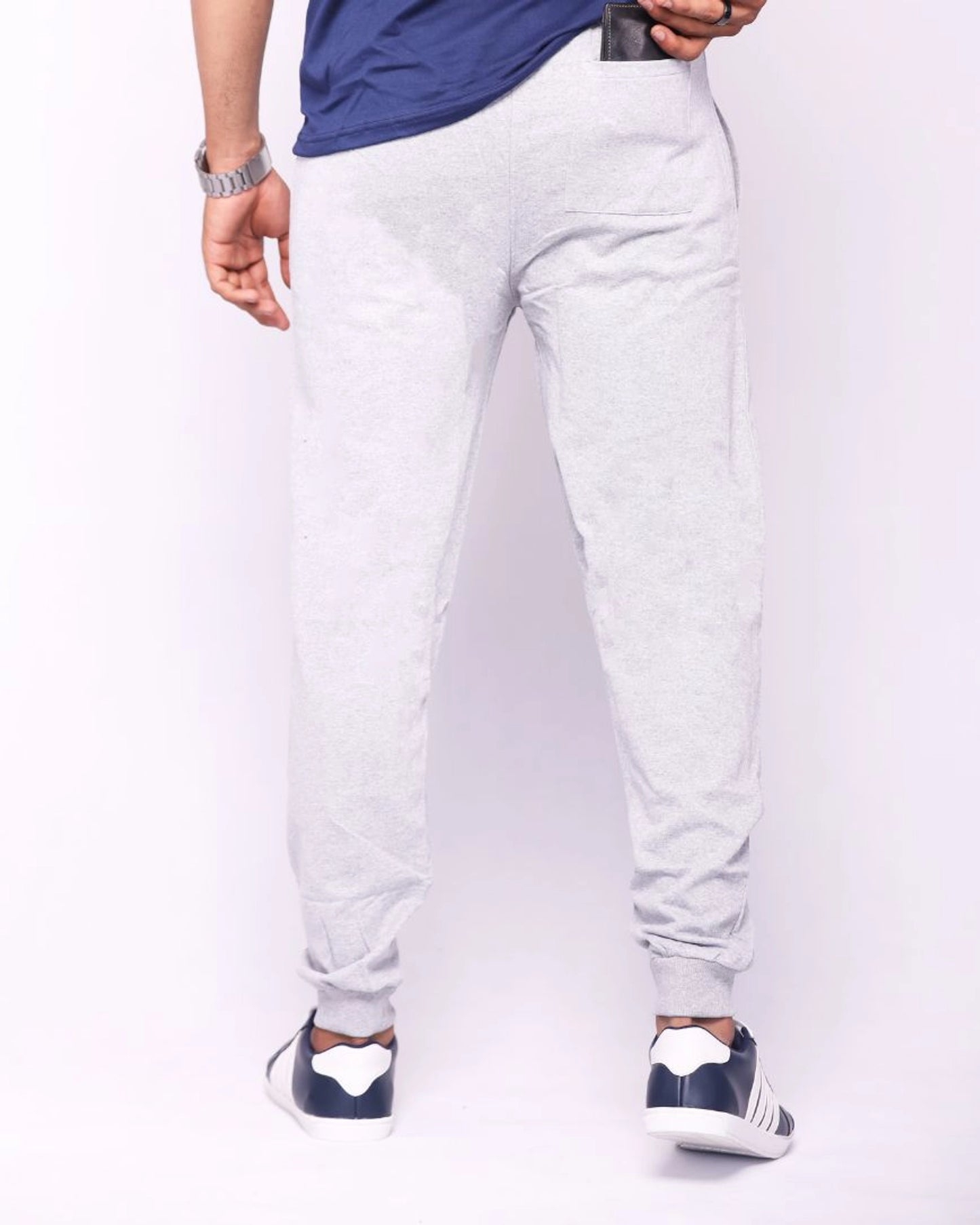 Believe Printed Grey Joggers