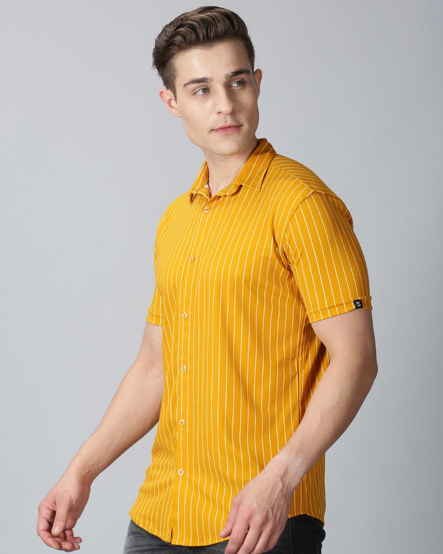 Yellow Stripes Shirt