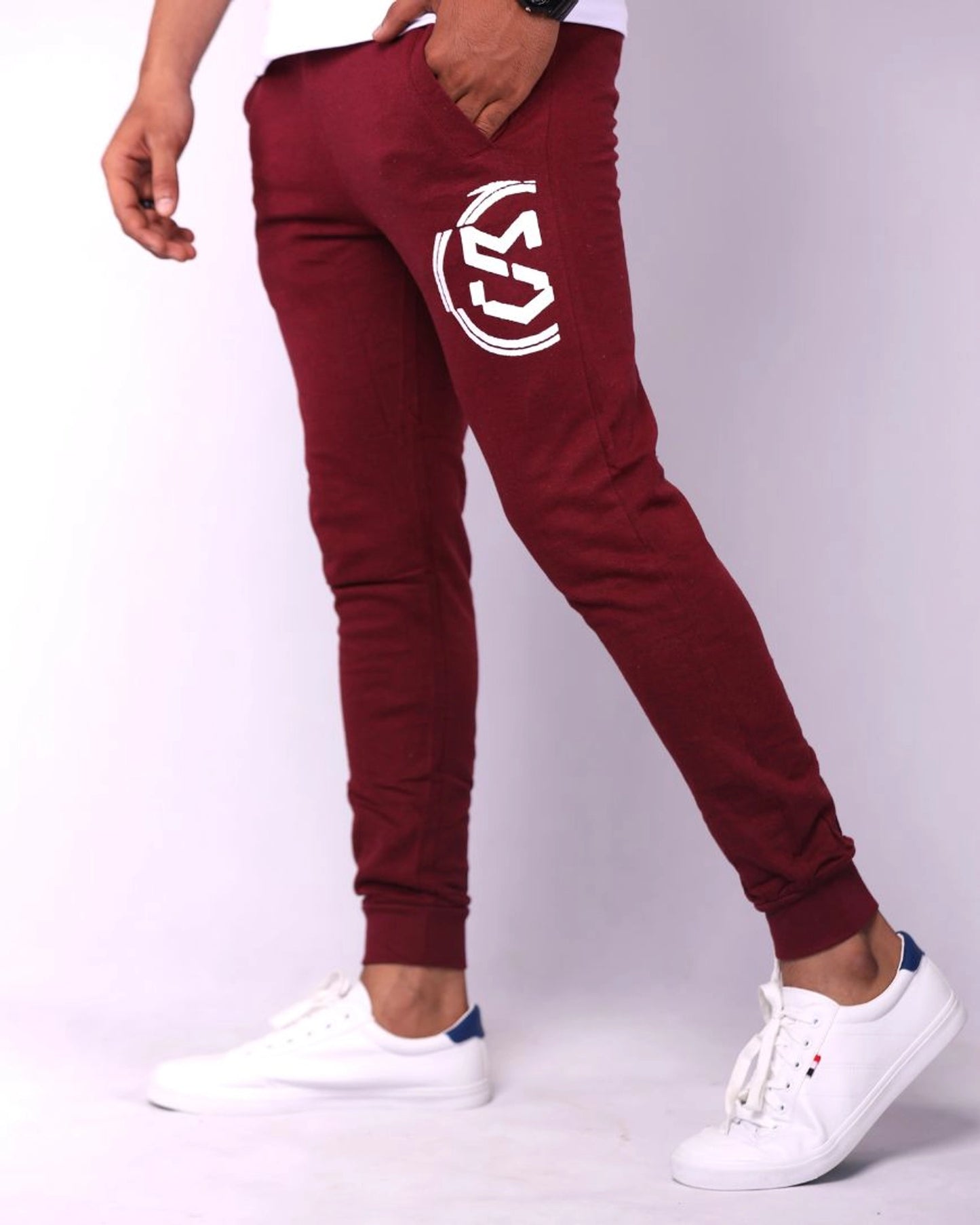 Maroon Selfmade Joggers