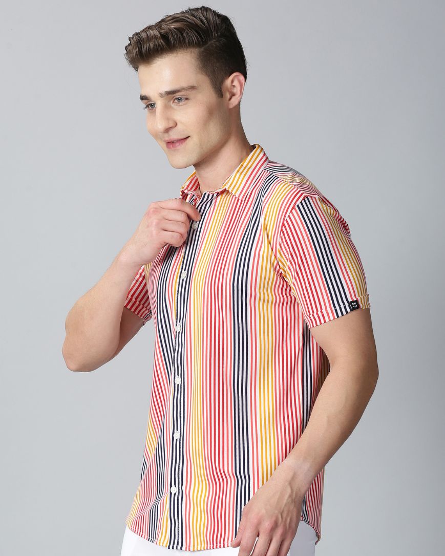 Multi Colour Stripes Shirt