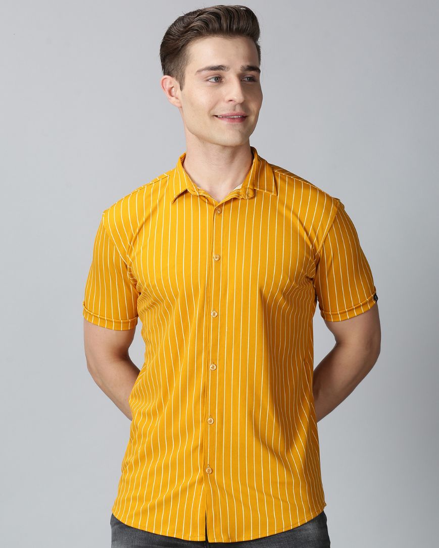 Yellow Stripes Shirt