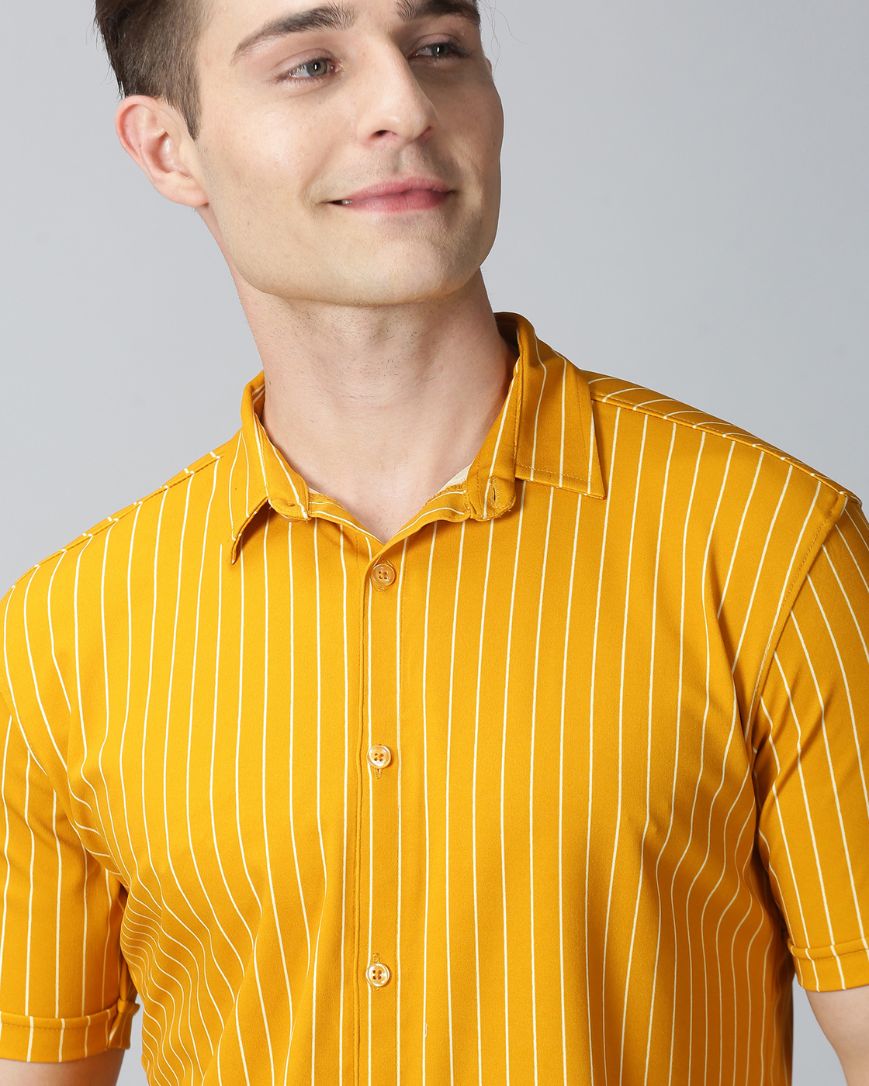 Yellow Stripes Shirt