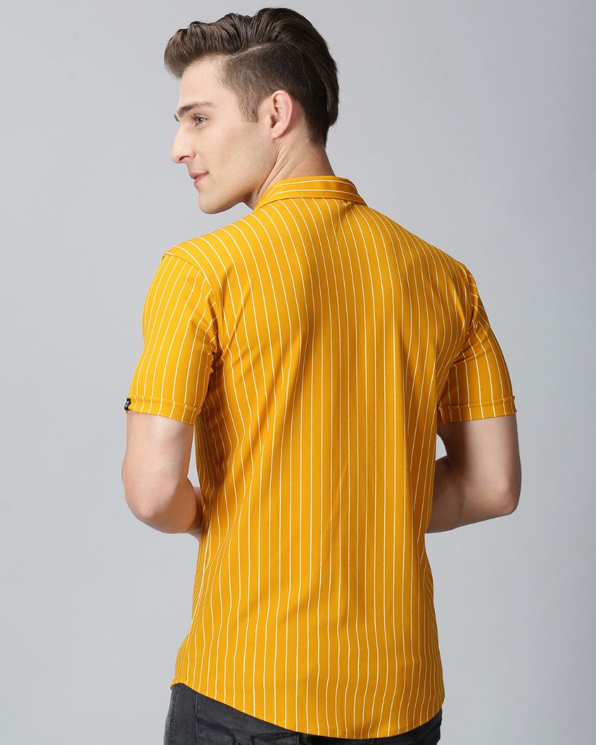 Yellow Stripes Shirt