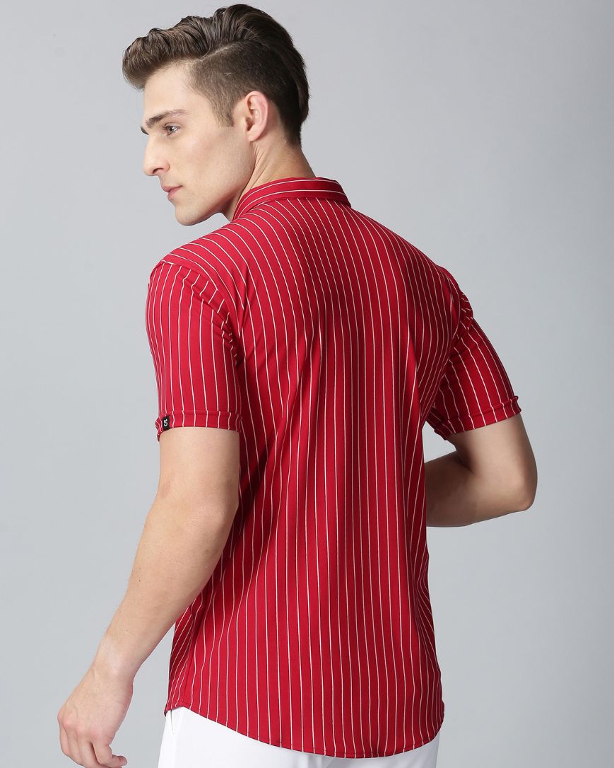 Red Stripes Shirt