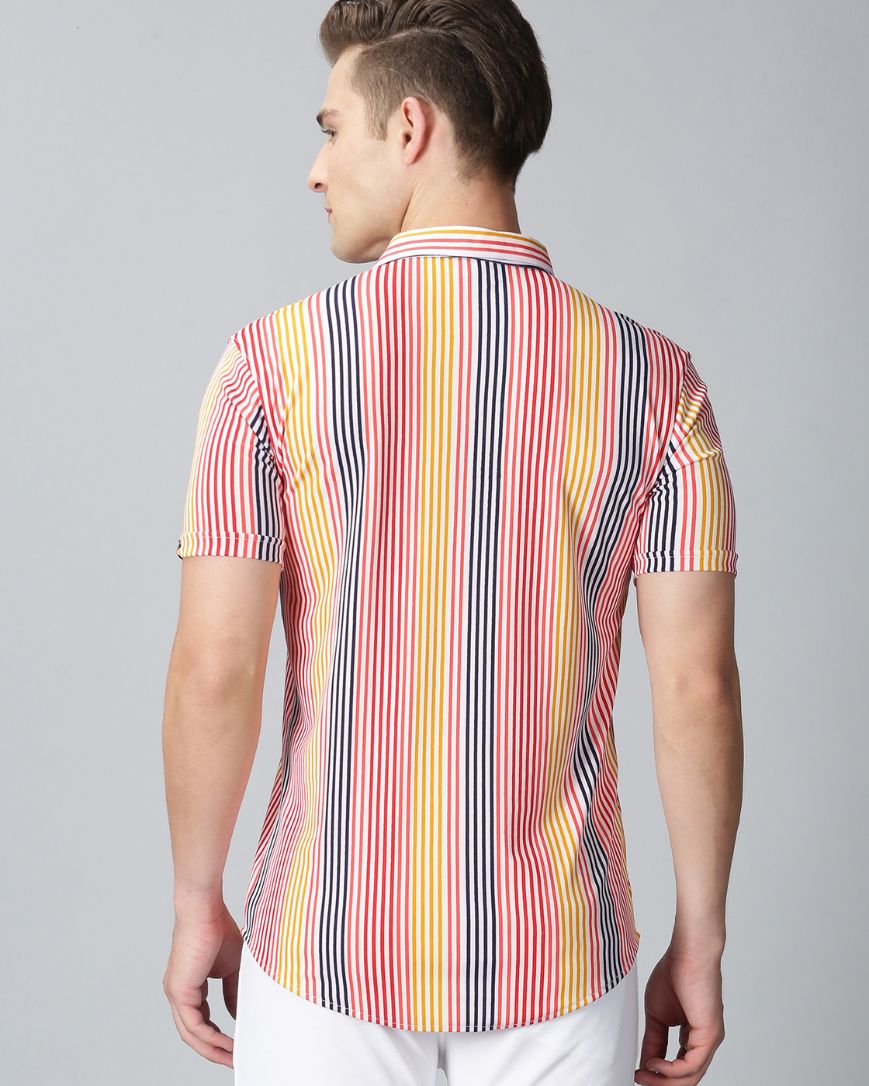 Multi Colour Stripes Shirt