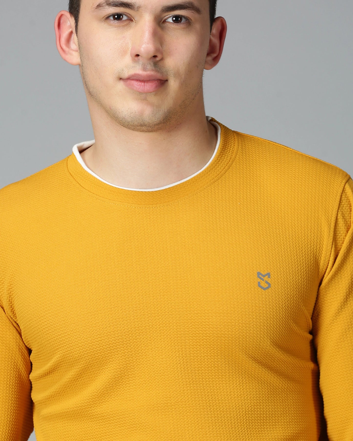 Mustard Yellow Full-sleeve T-shirt