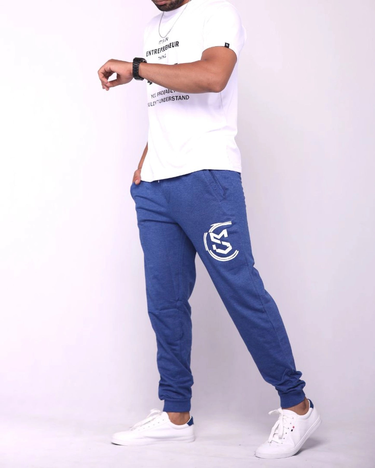 Royal Blue Selfmade Joggers