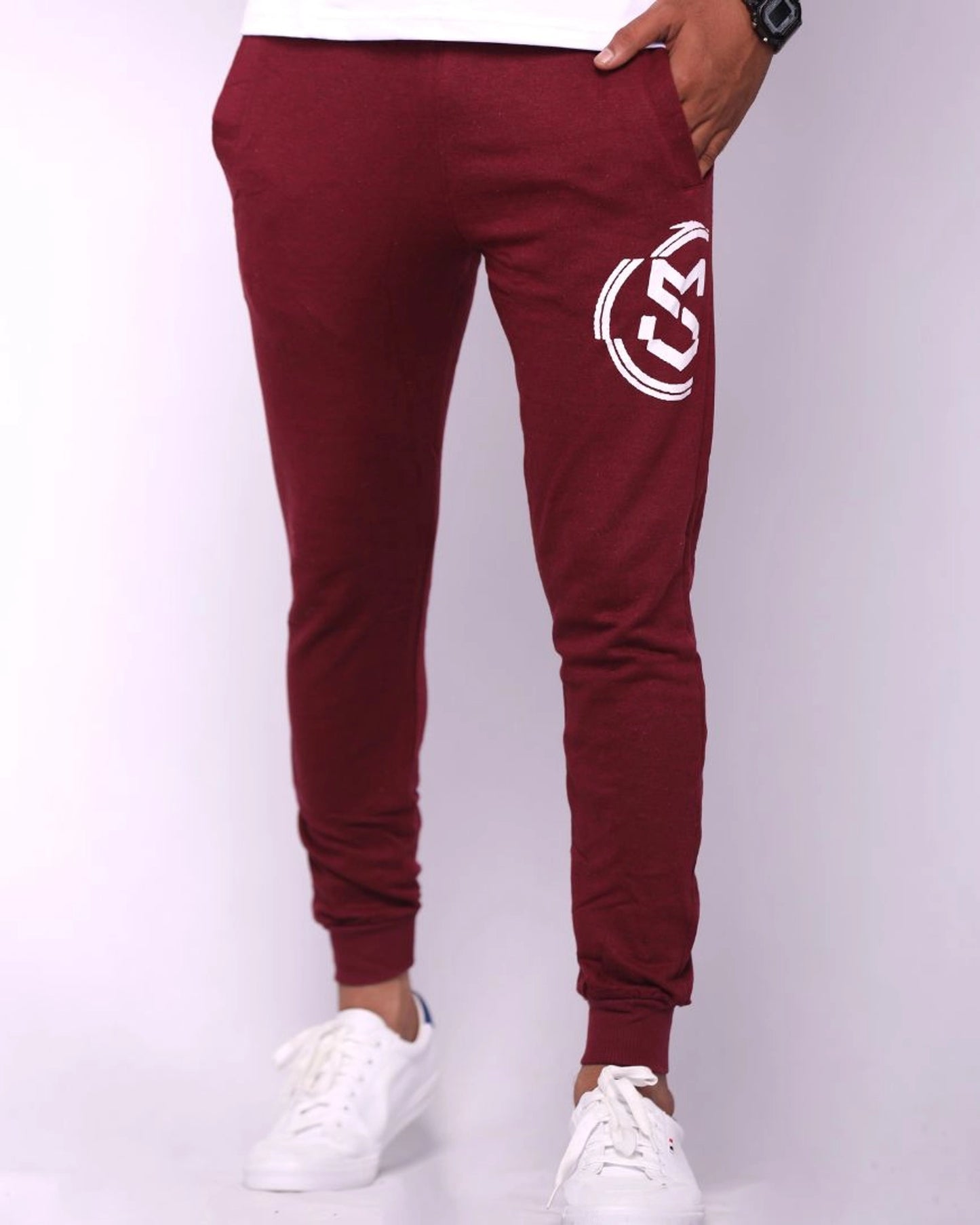 Maroon Selfmade Joggers